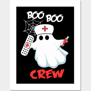 Boo boo crew tshirt halloween costume gift Posters and Art